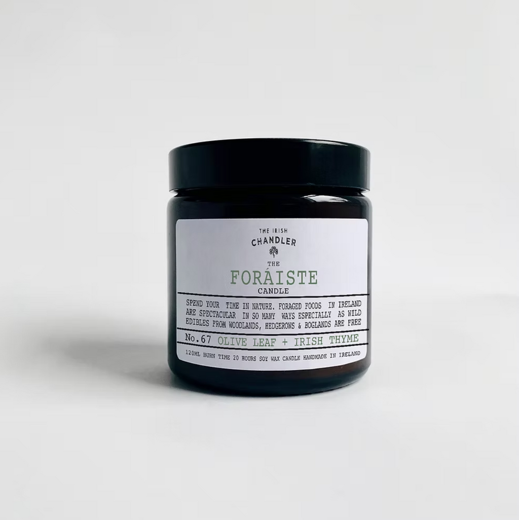 The Irish Chandler | Foráiste Candle (Olive Leaf and Irish Thyme)
