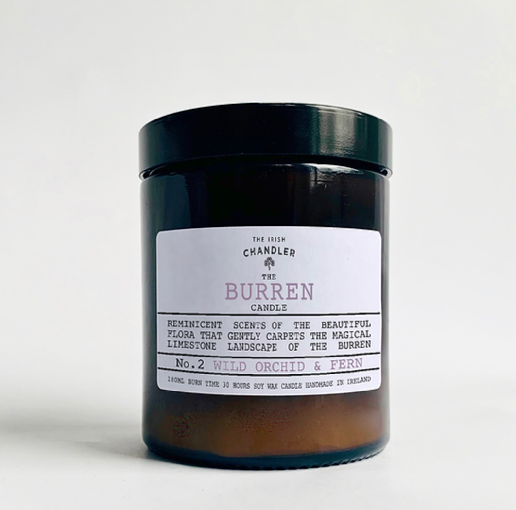 The Irish Chandler | The Burren Candle (Wild Orchid and Fern)