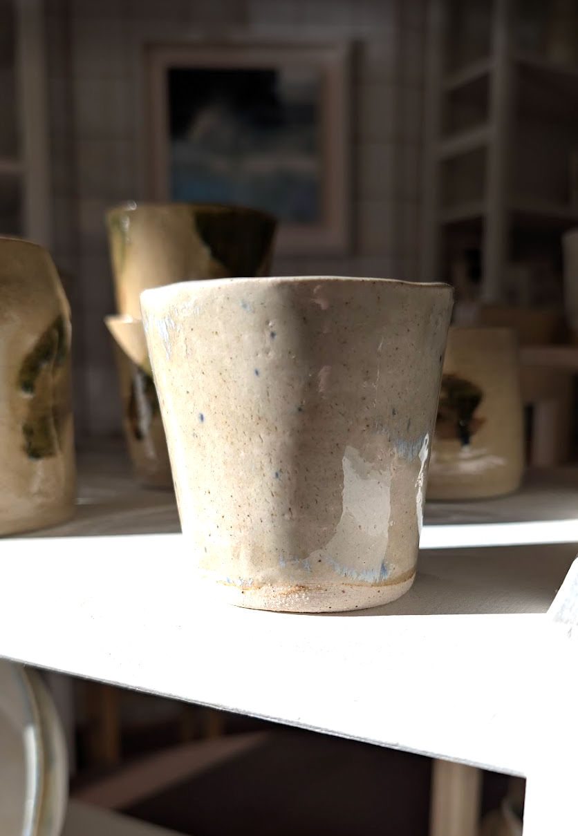 Laura Boyd Ceramics | Hand-built Stoneware Beaker | Shore