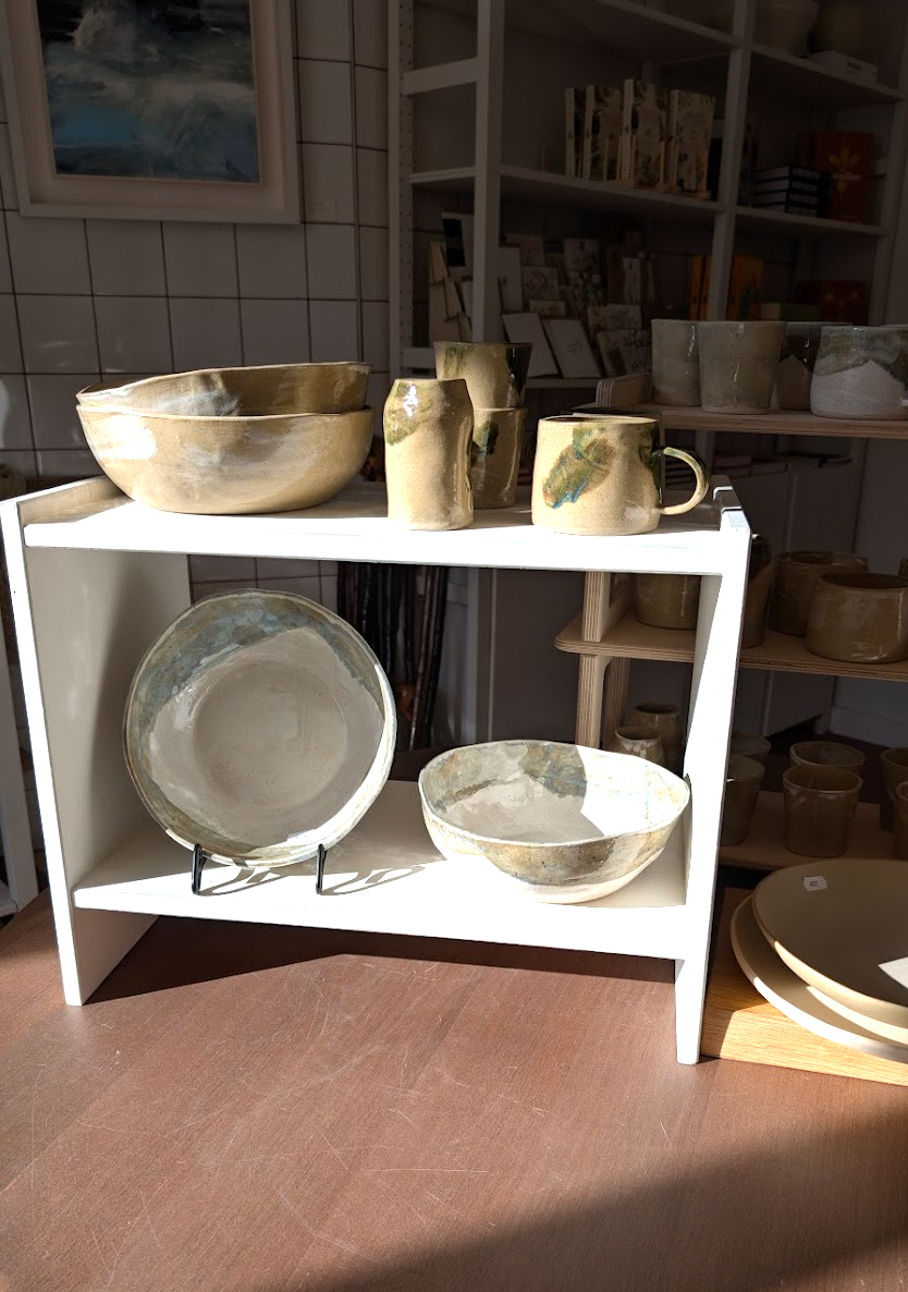 Laura Boyd Ceramics | Hand-built Stoneware Serving Bowl | Shore