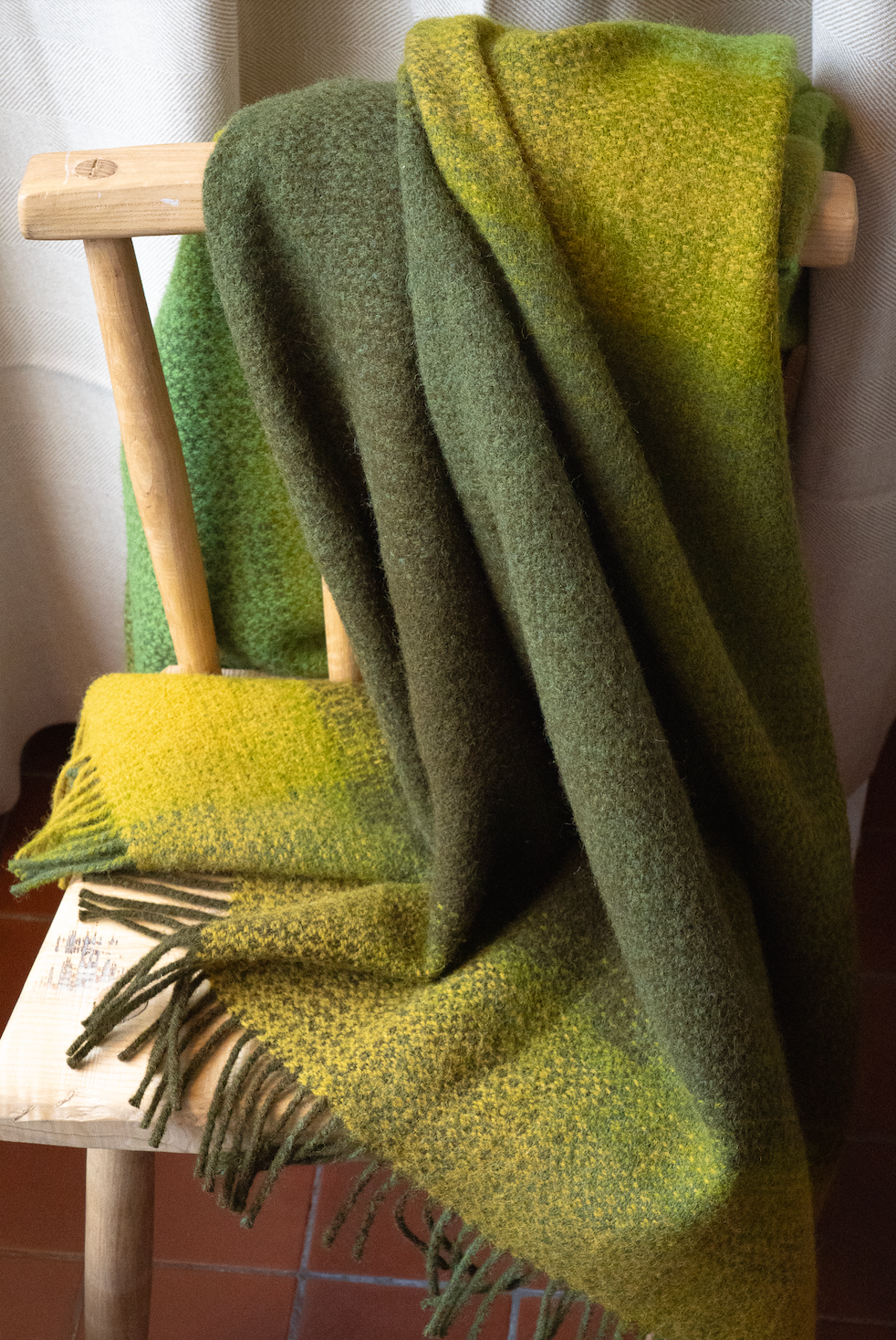 Ellie Dunne | Native Irish Wool Blanket | 40SHADES™ of Green