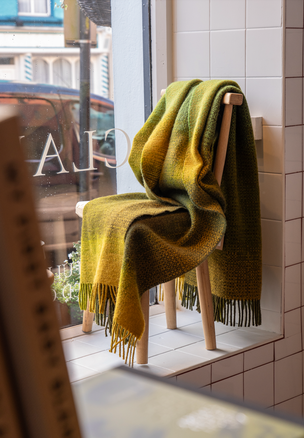 Ellie Dunne | Native Irish Wool Blanket | 40SHADES™ of Green