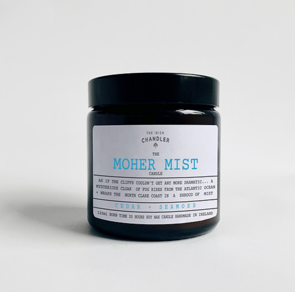 The Irish Chandler | Moher Mist Candle (Cedar and Seamoss)