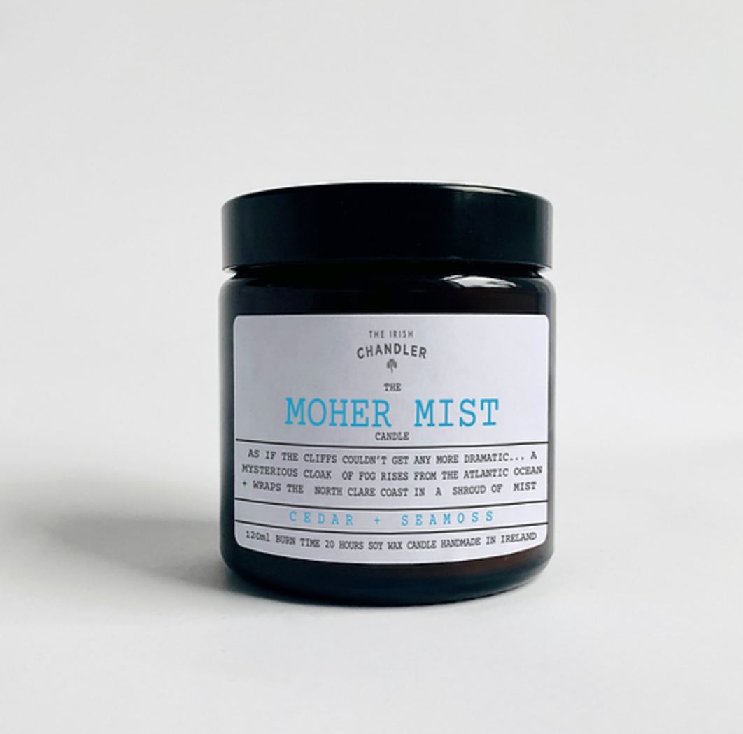 The Irish Chandler | Moher Mist Candle (Cedar and Seamoss)