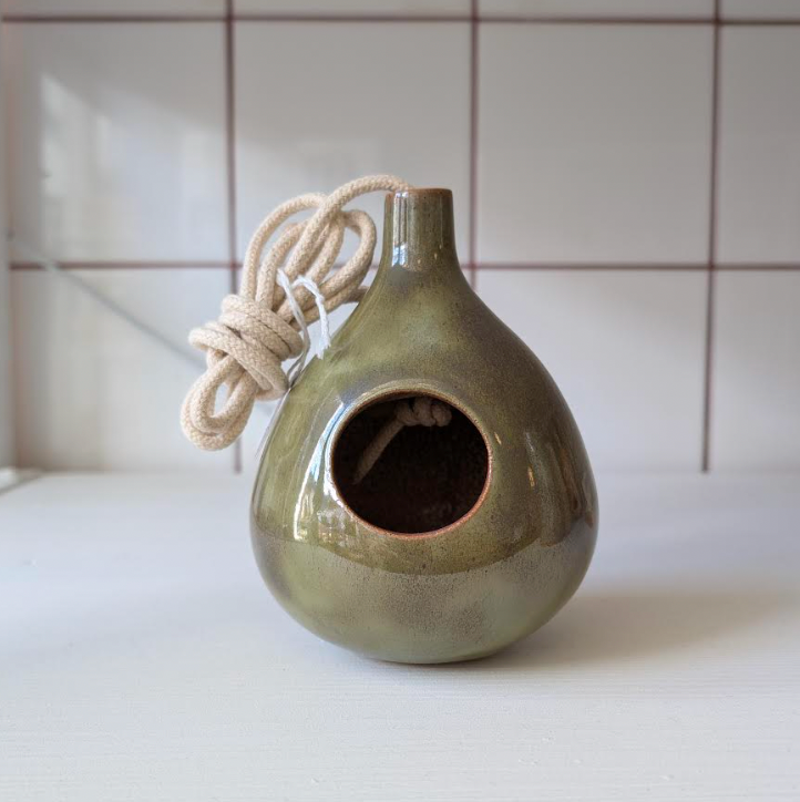 Sprig Studios | Bird Feeder | Green