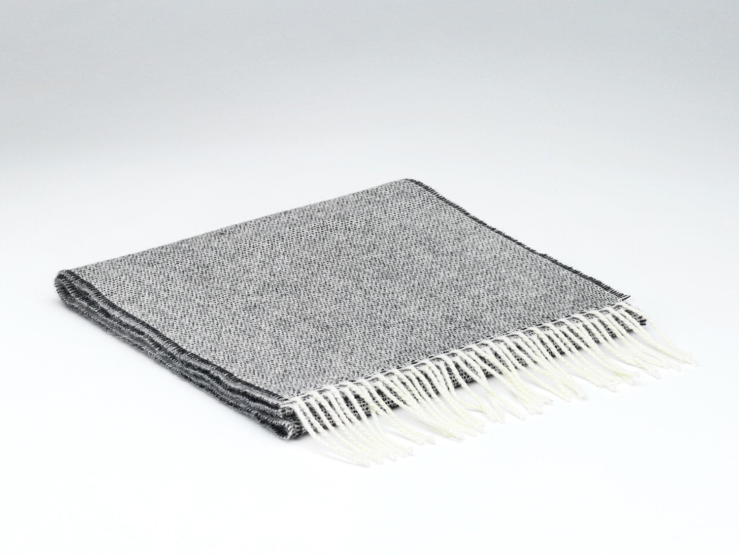 McNutt of Donegal | Merino Lambswool Scarf | Spotted Stone