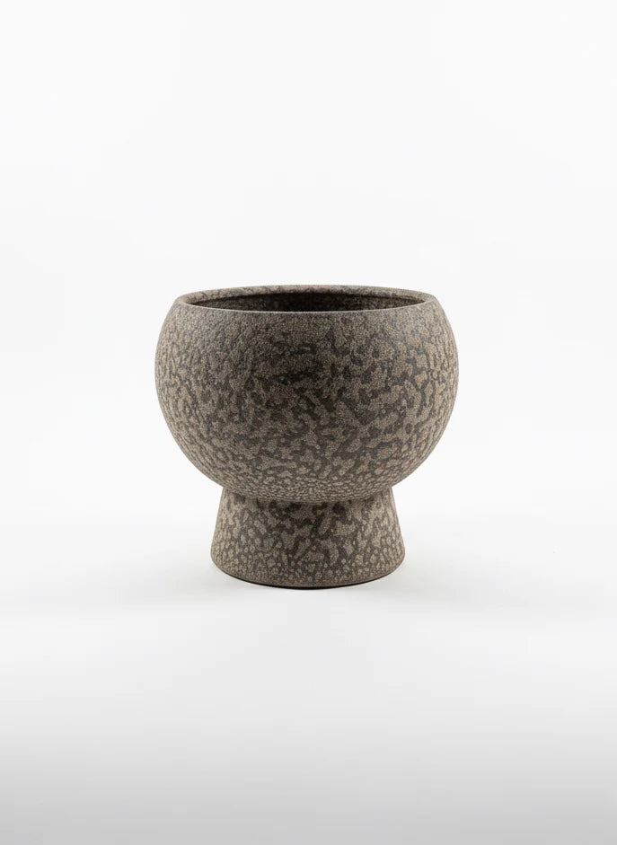 Handmade Vase 'Holden' | Brown Glaze