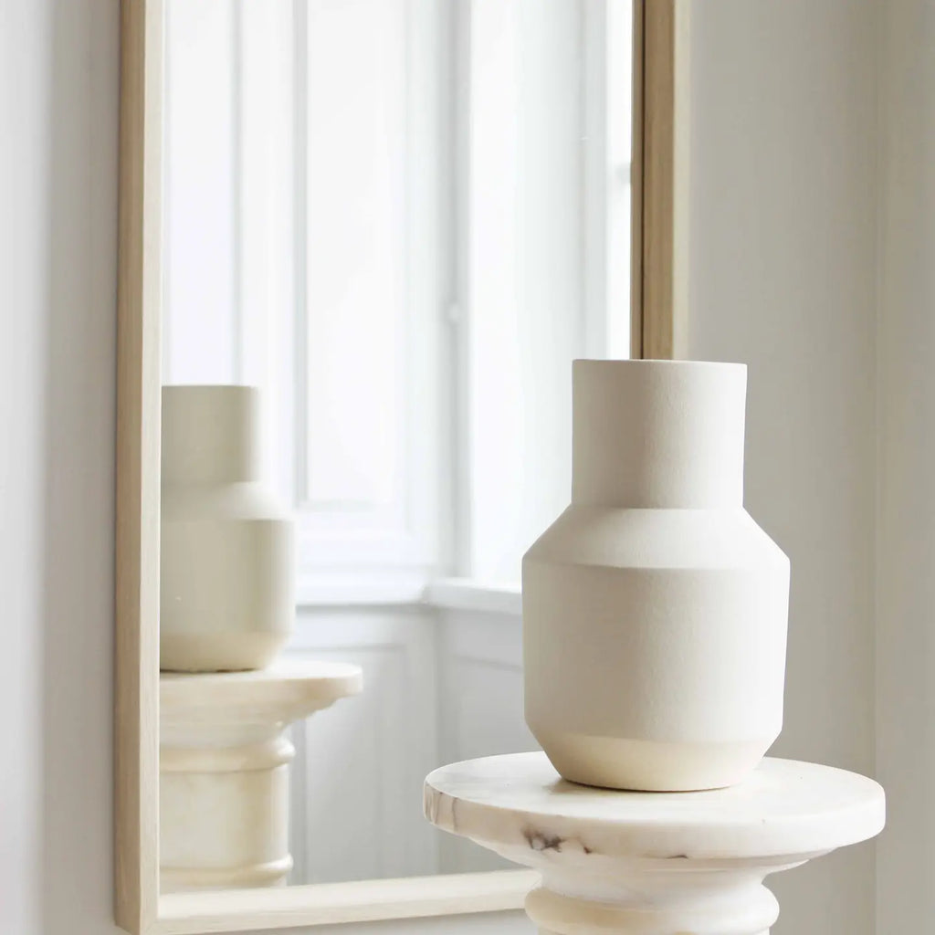 'Sado' Handmade Vase | Sand