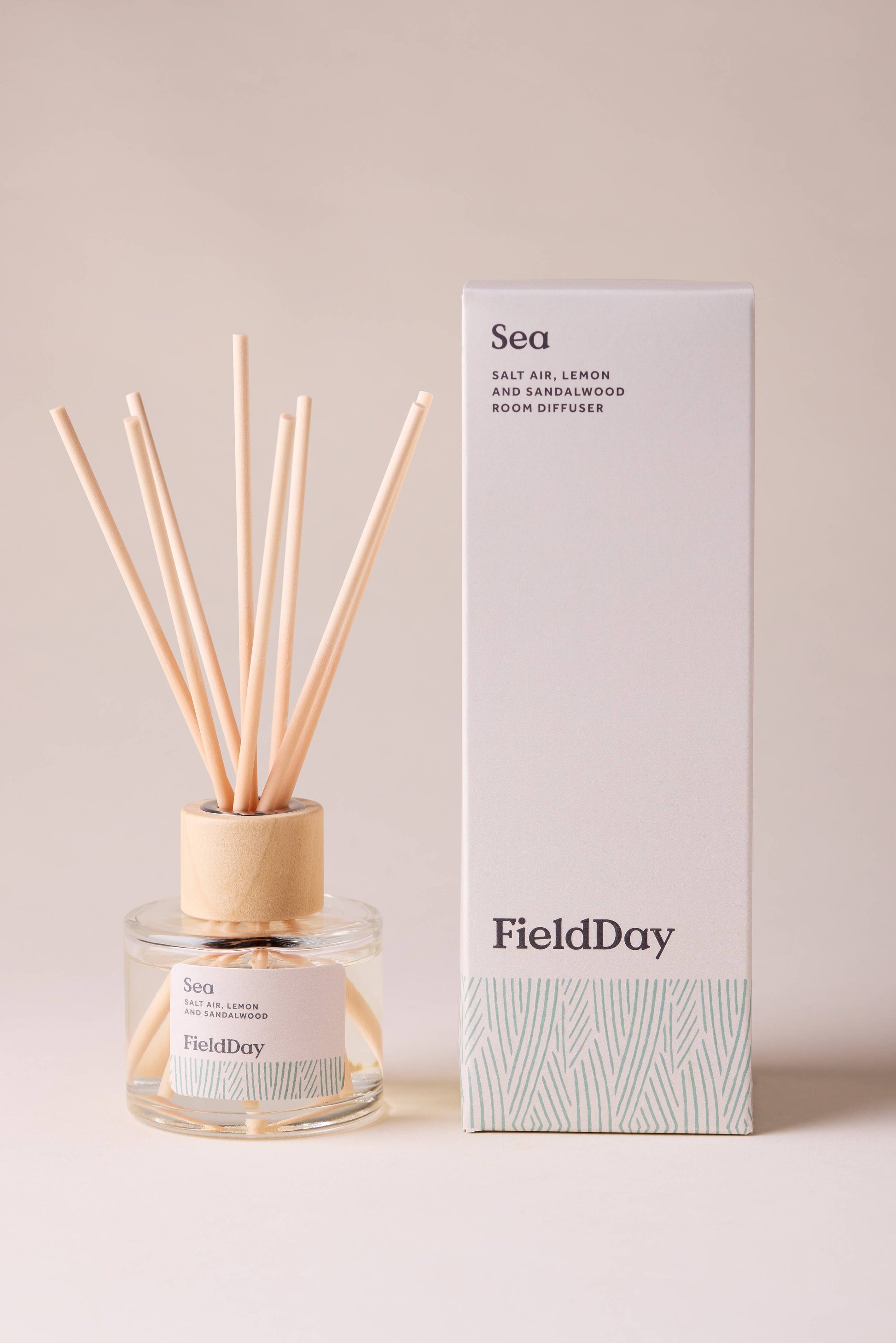 Reed Diffuser by FieldDay | Sea - Salt Air, Lemon and Sandalwood