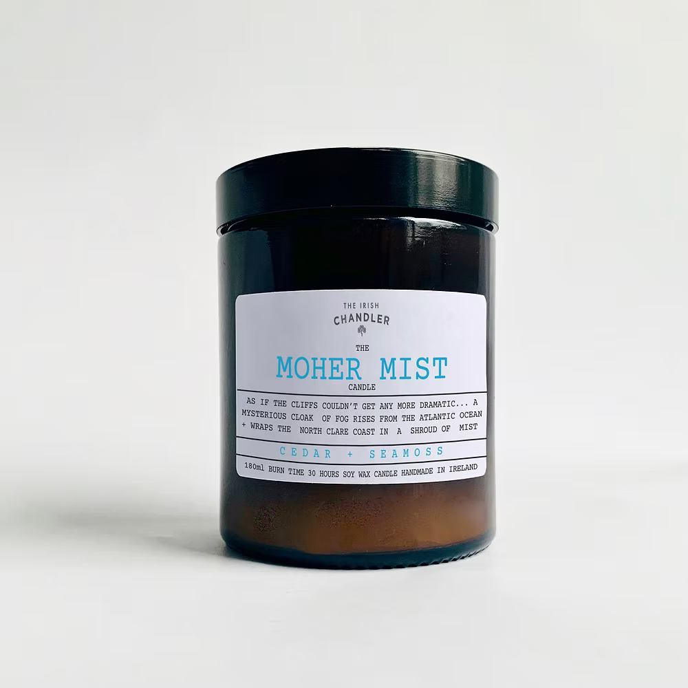 The Irish Chandler | Moher Mist Candle (Cedar and Seamoss)