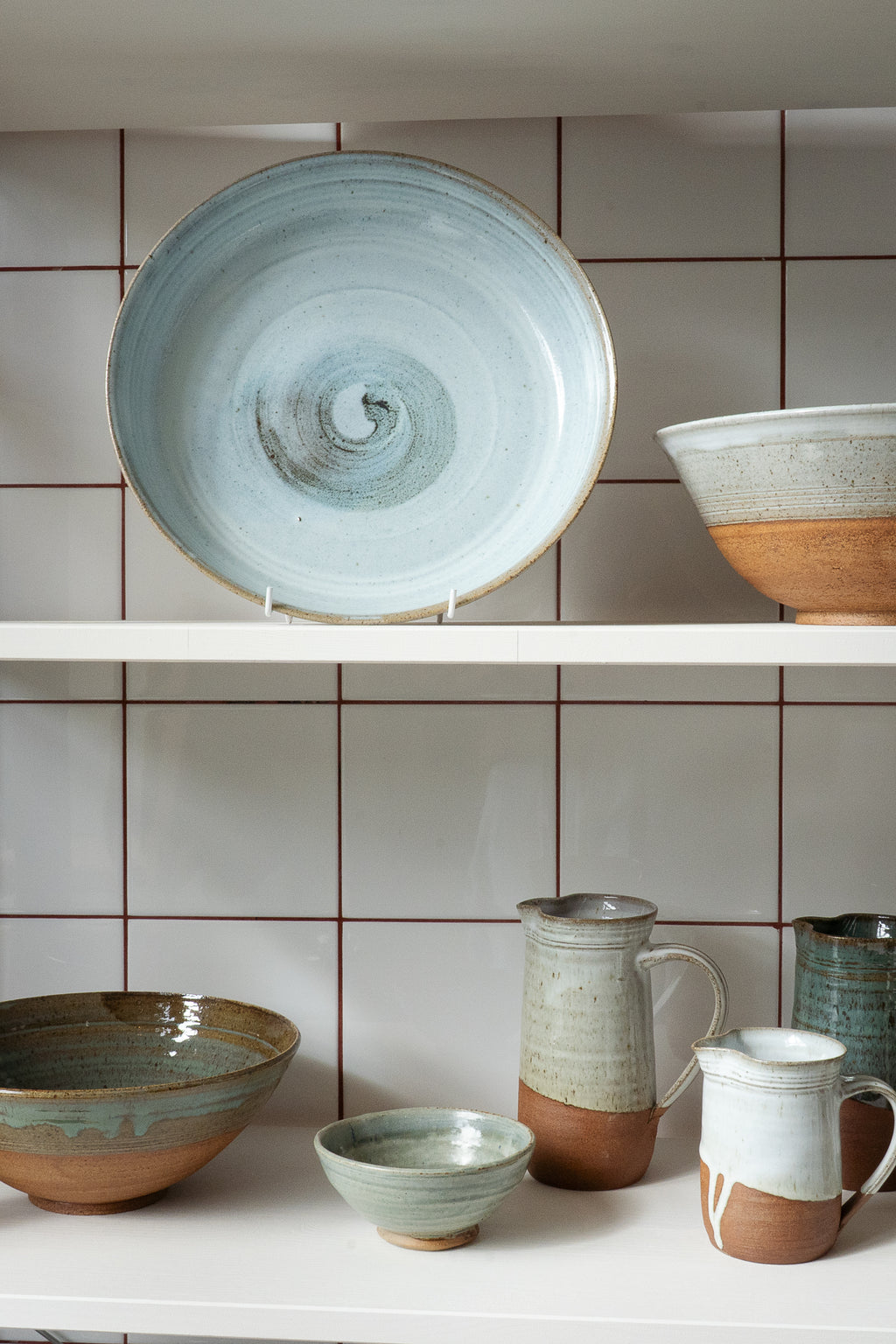 Cloonmore Pottery | Large Serving Dish | Pale Blue
