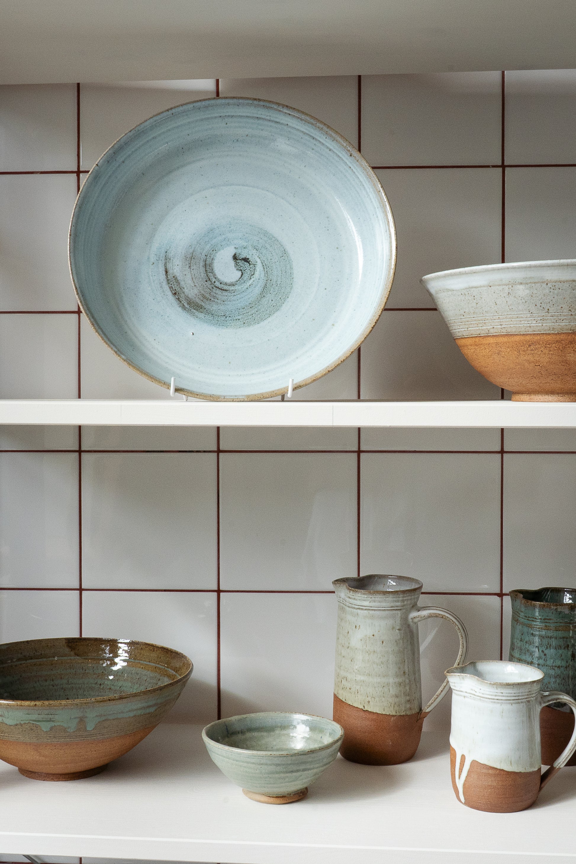 Cloonmore Pottery | Large Serving Dish | Pale Blue