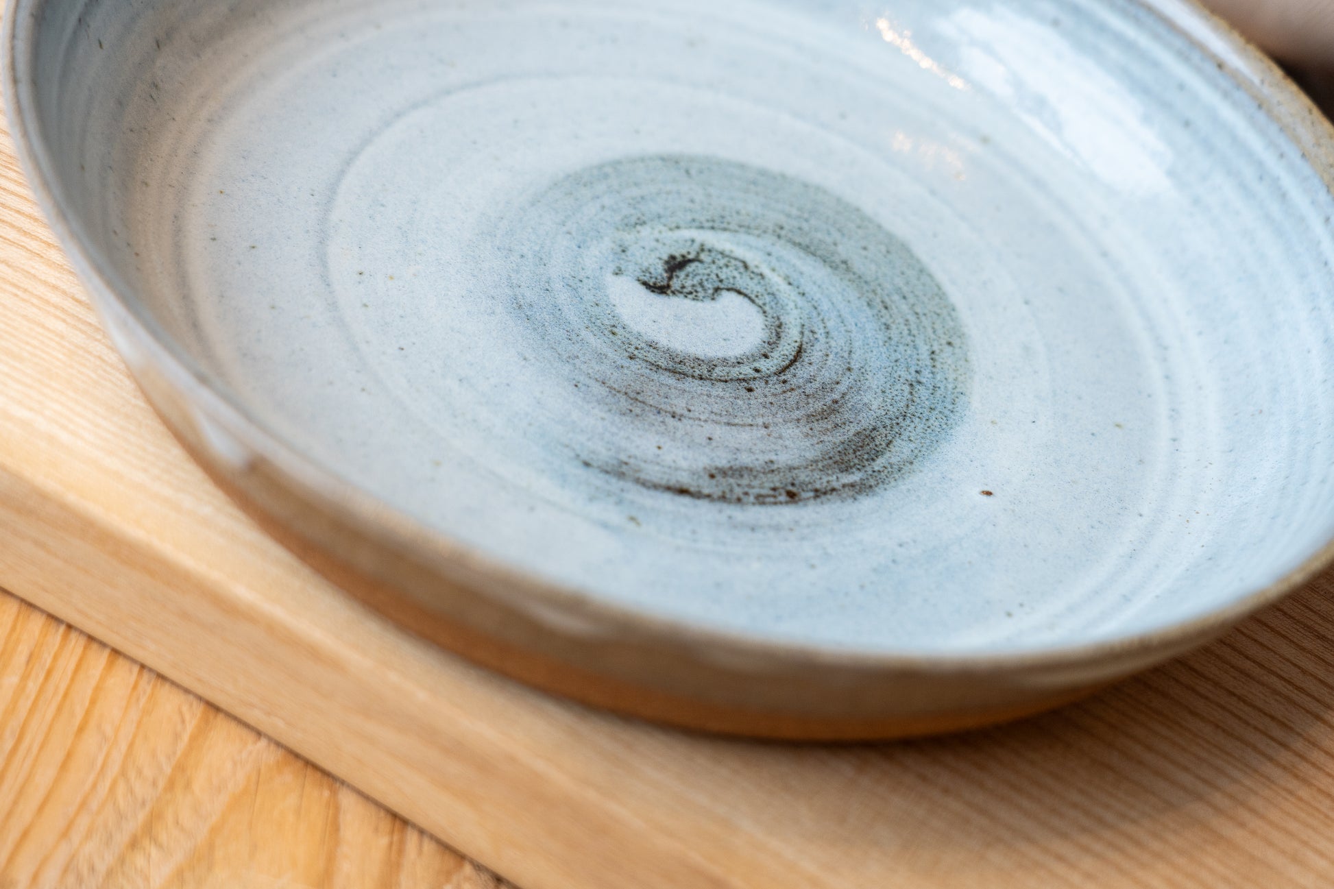 Cloonmore Pottery | Large Serving Dish | Pale Blue