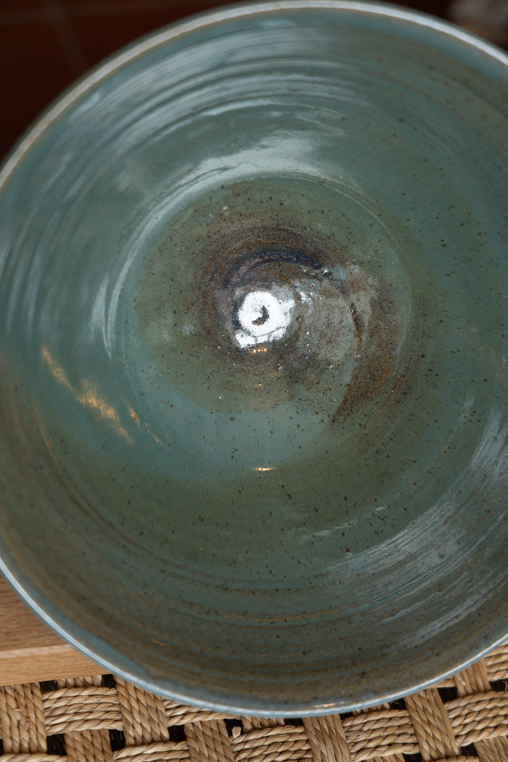 Cloonmore Pottery | Large Serving Bowl | Rich Green