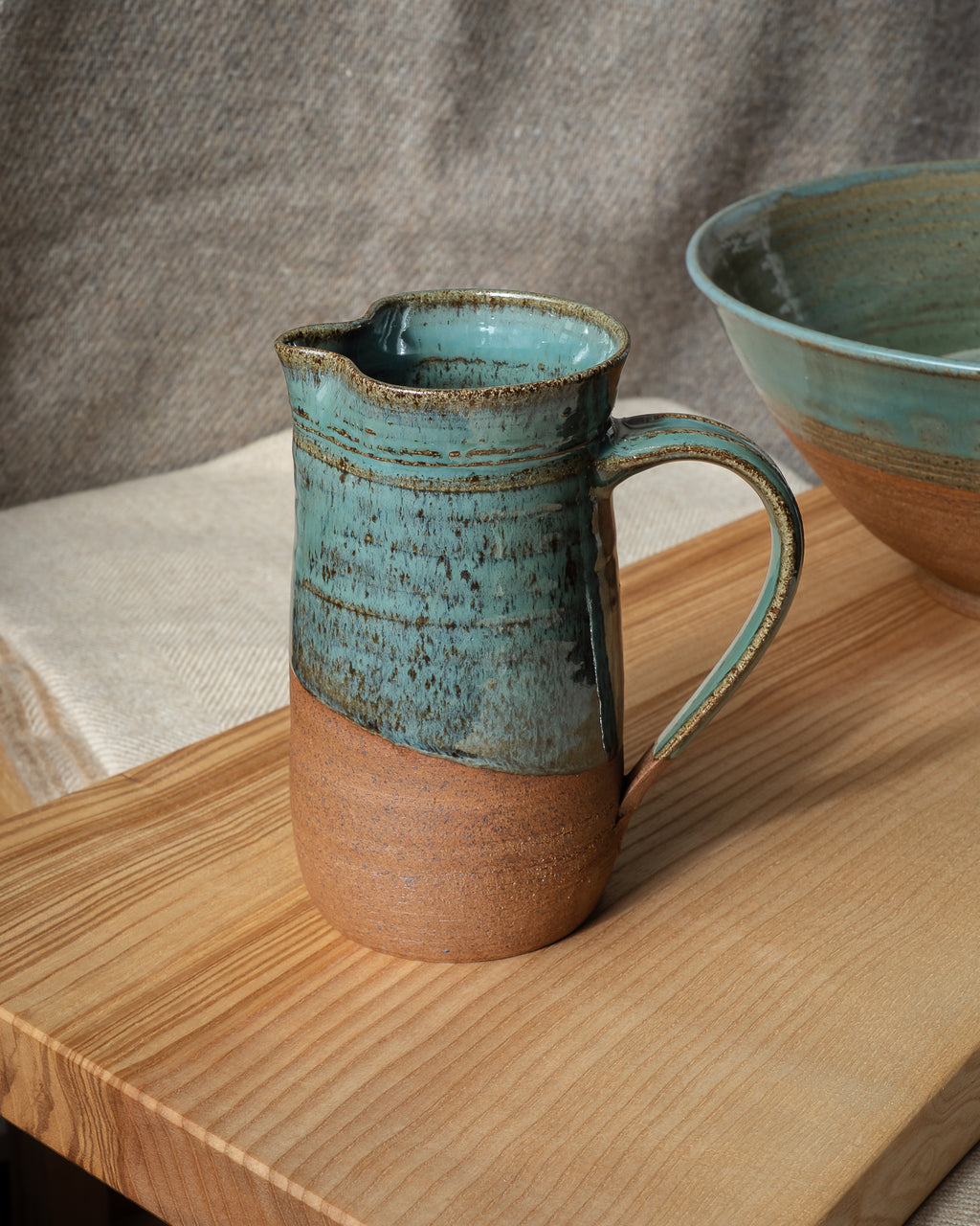 Cloonmore Pottery | Medium Jug (500ml) | Rich Green