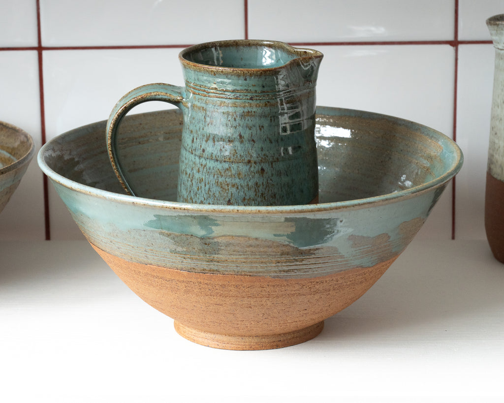 Cloonmore Pottery | Large Serving Bowl | Rich Green
