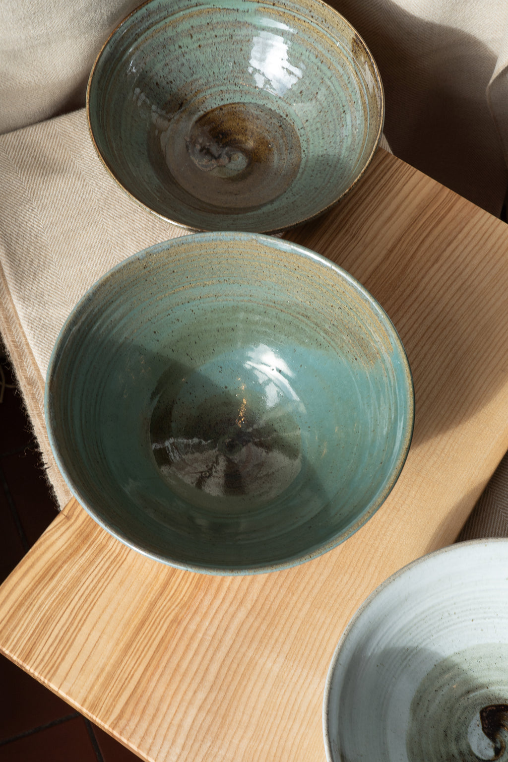 Cloonmore Pottery | Large Serving Bowl | Rich Green
