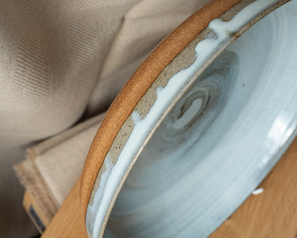 Cloonmore Pottery | Large Serving Dish | Pale Blue