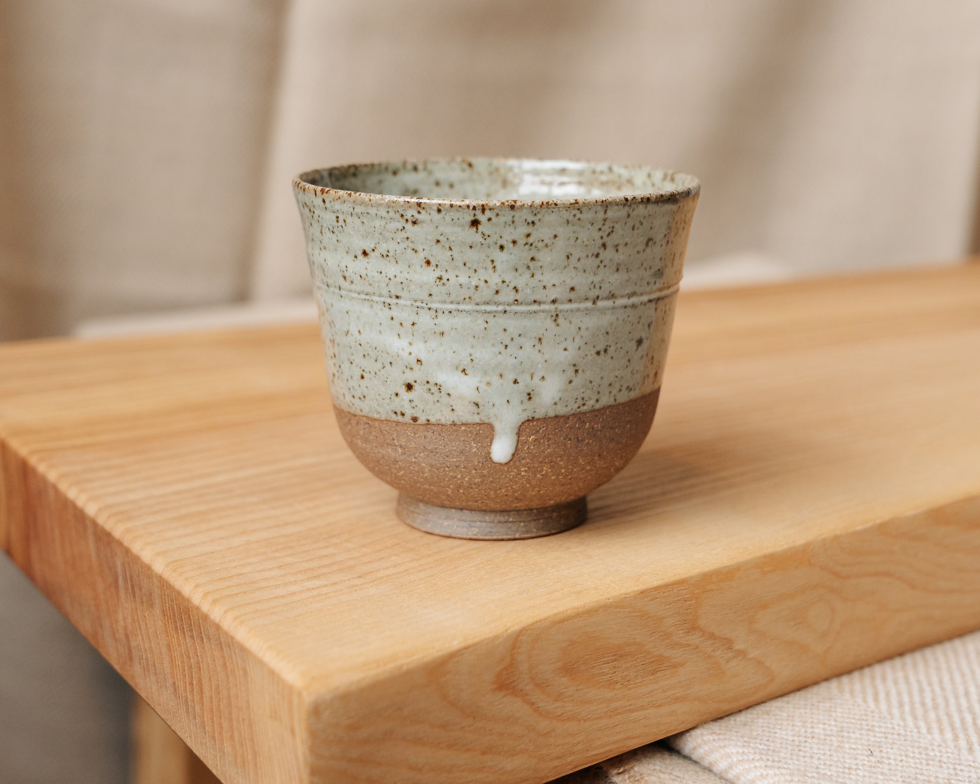 Cloonmore Pottery | Small Hand-thrown Cup | Soft Green