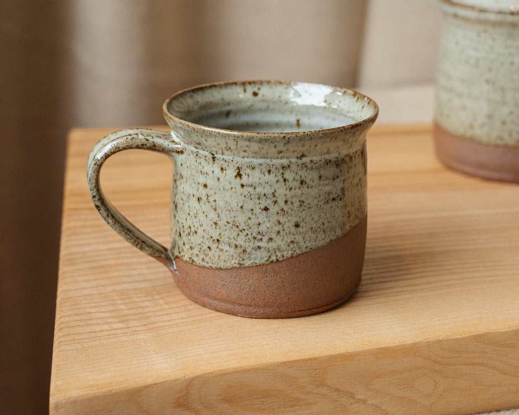 Cloonmore Pottery | Small Hand-thrown Mug | Soft Green