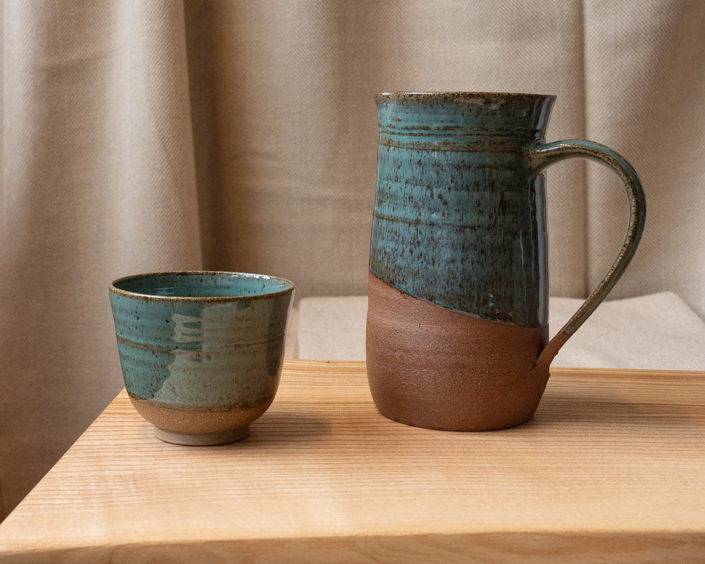 Cloonmore Pottery | Medium Jug (500ml) | Rich Green