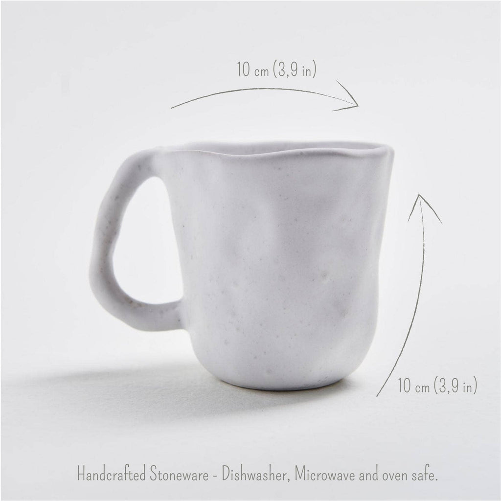 Nature Shape White Mug (300ml)