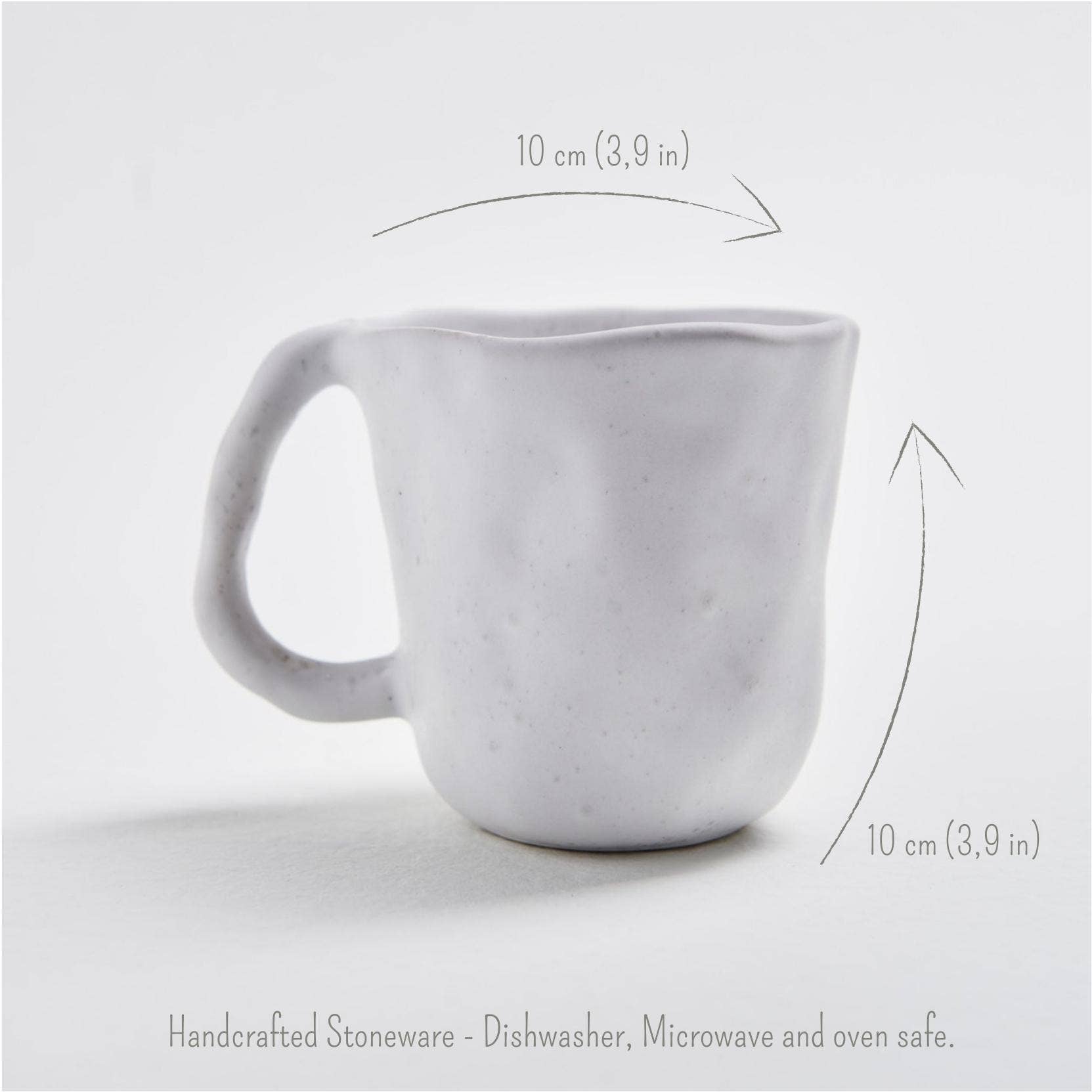 Nature Shape White Mug (300ml)