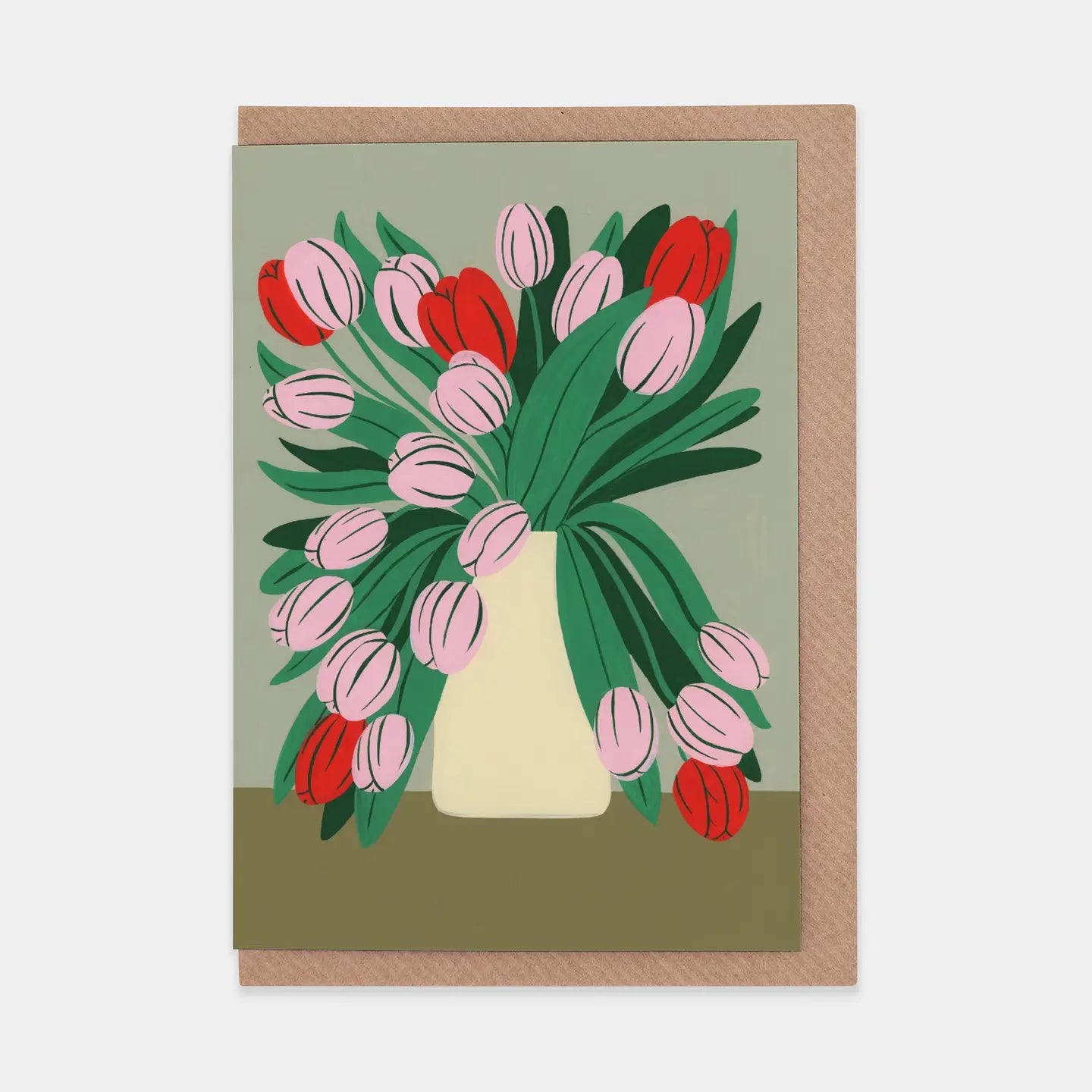Greeting Card / Tulips