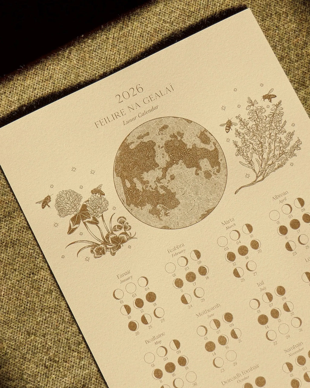 Kerry Prendiville | 2026 Lunar Calendar