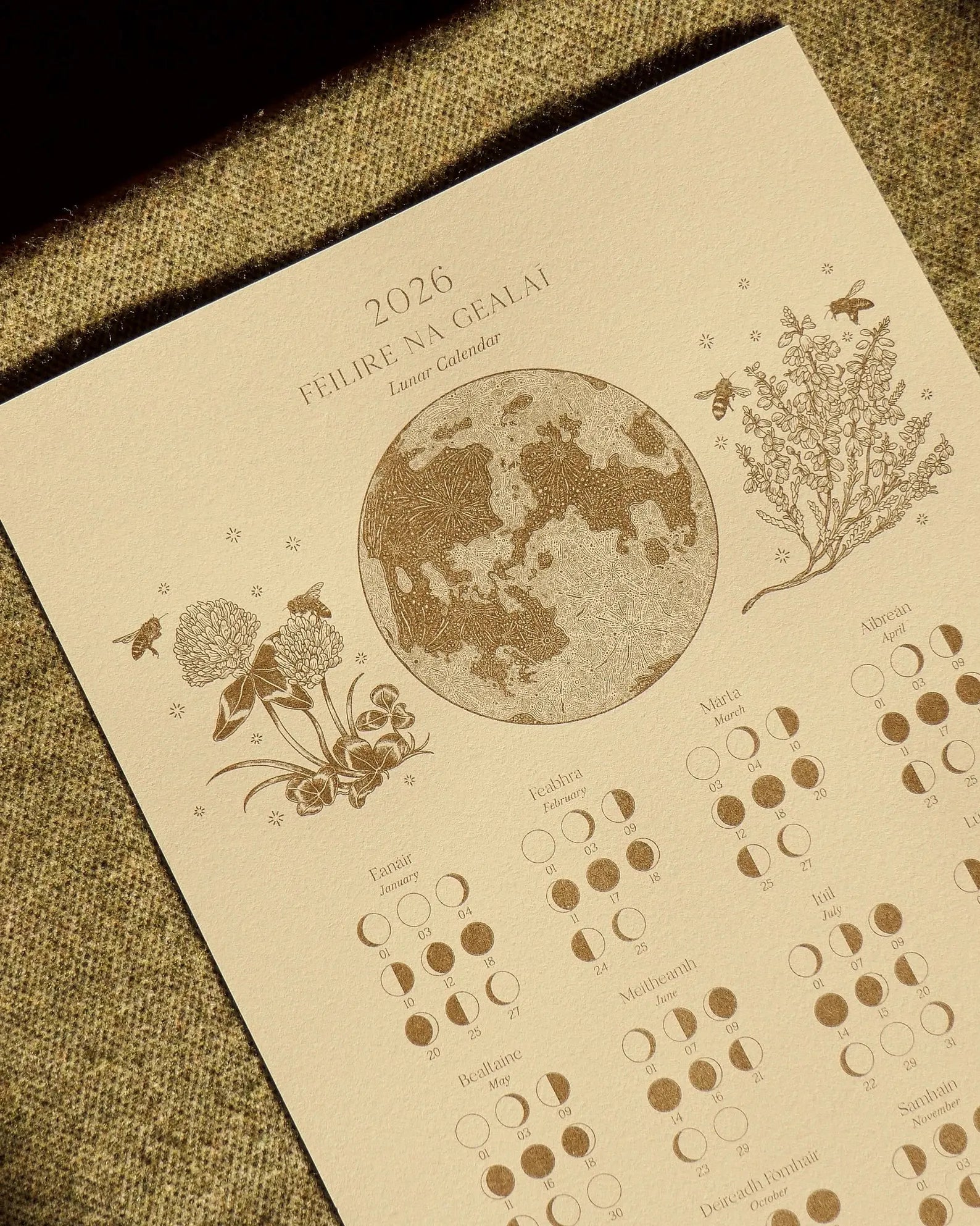 Kerry Prendiville | 2026 Lunar Calendar