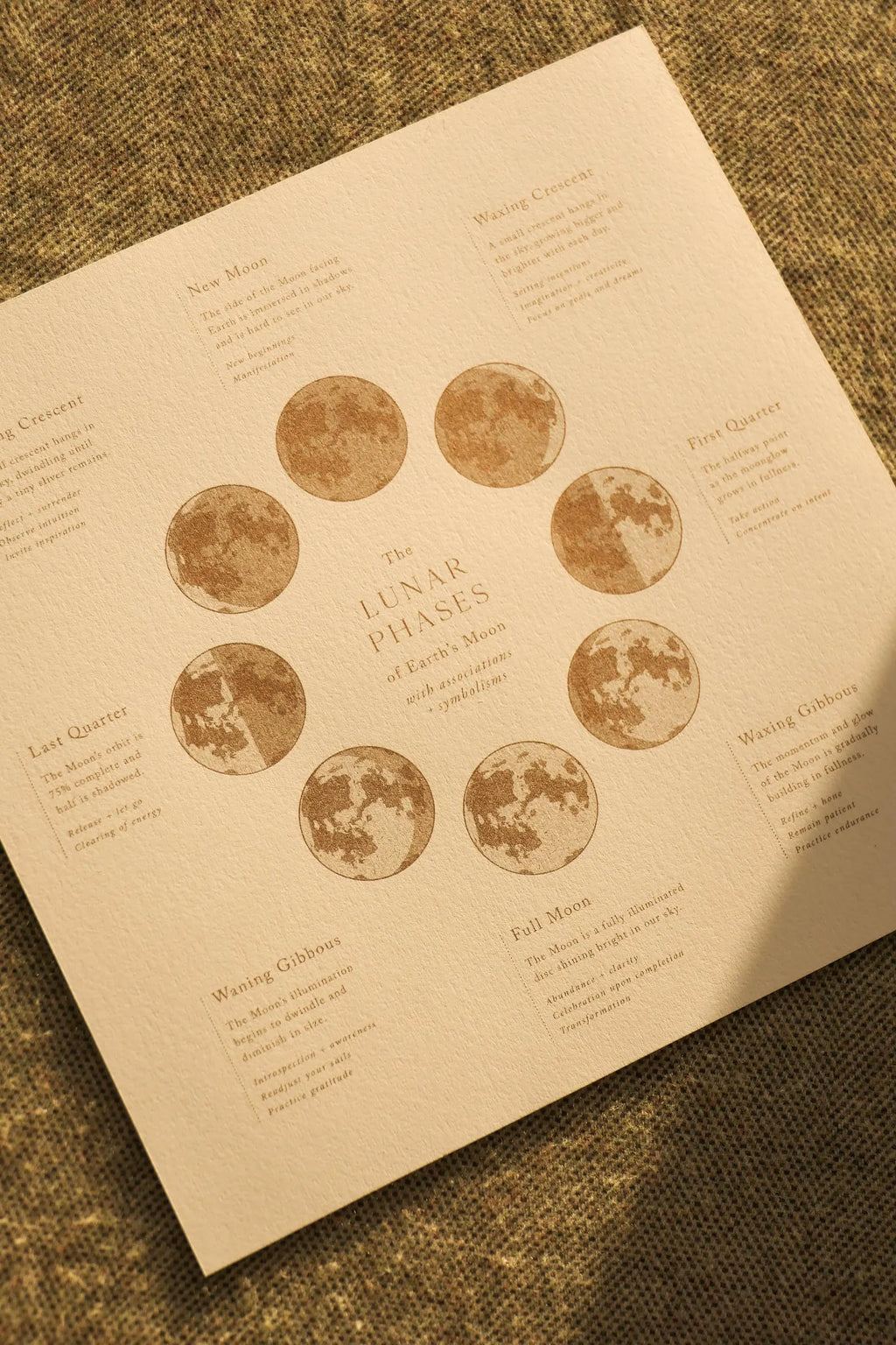 Kerry Prendiville | Phases of Earth's Moon