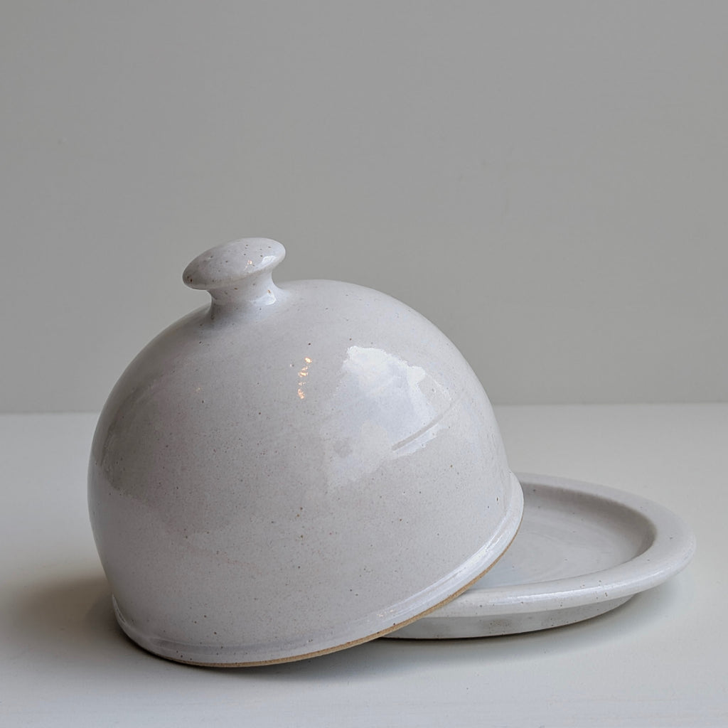 Ballymorris Pottery | Butter Dish | White