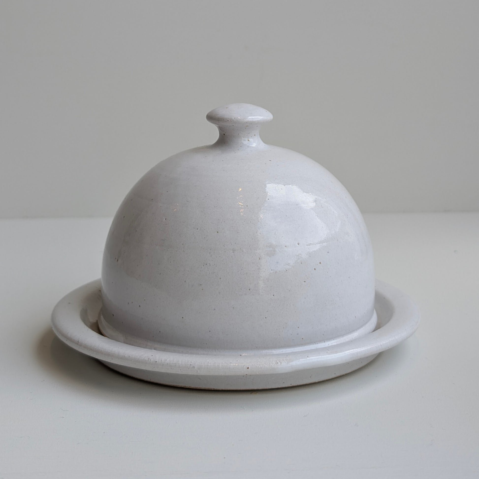 Ballymorris Pottery | Butter Dish | White